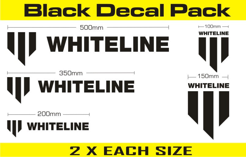 Whiteline Decal Kits - KWM002