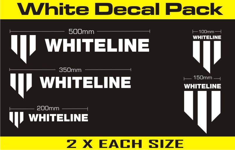 Whiteline Decal Kits - KWM004