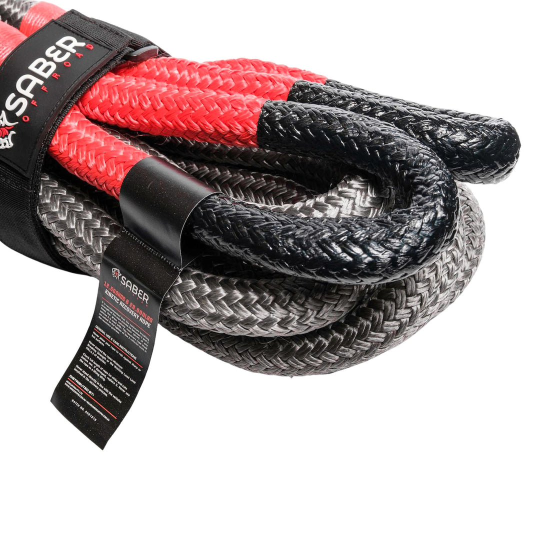 Saber 12,500KG Heavy Duty Kinetic Recovery Rope - SBR-12KRR