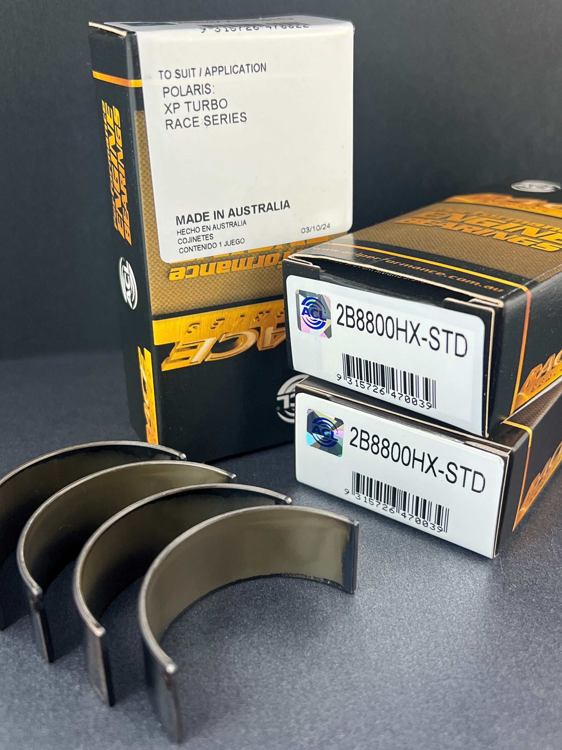 Con rod bearing set (ACL Race Series) - 2B8800H-.25