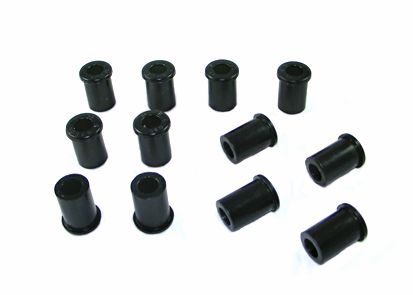 SPRING - EYE FRONT/REAR & SHACKLE BUSHING - FRONT - REV155.0018