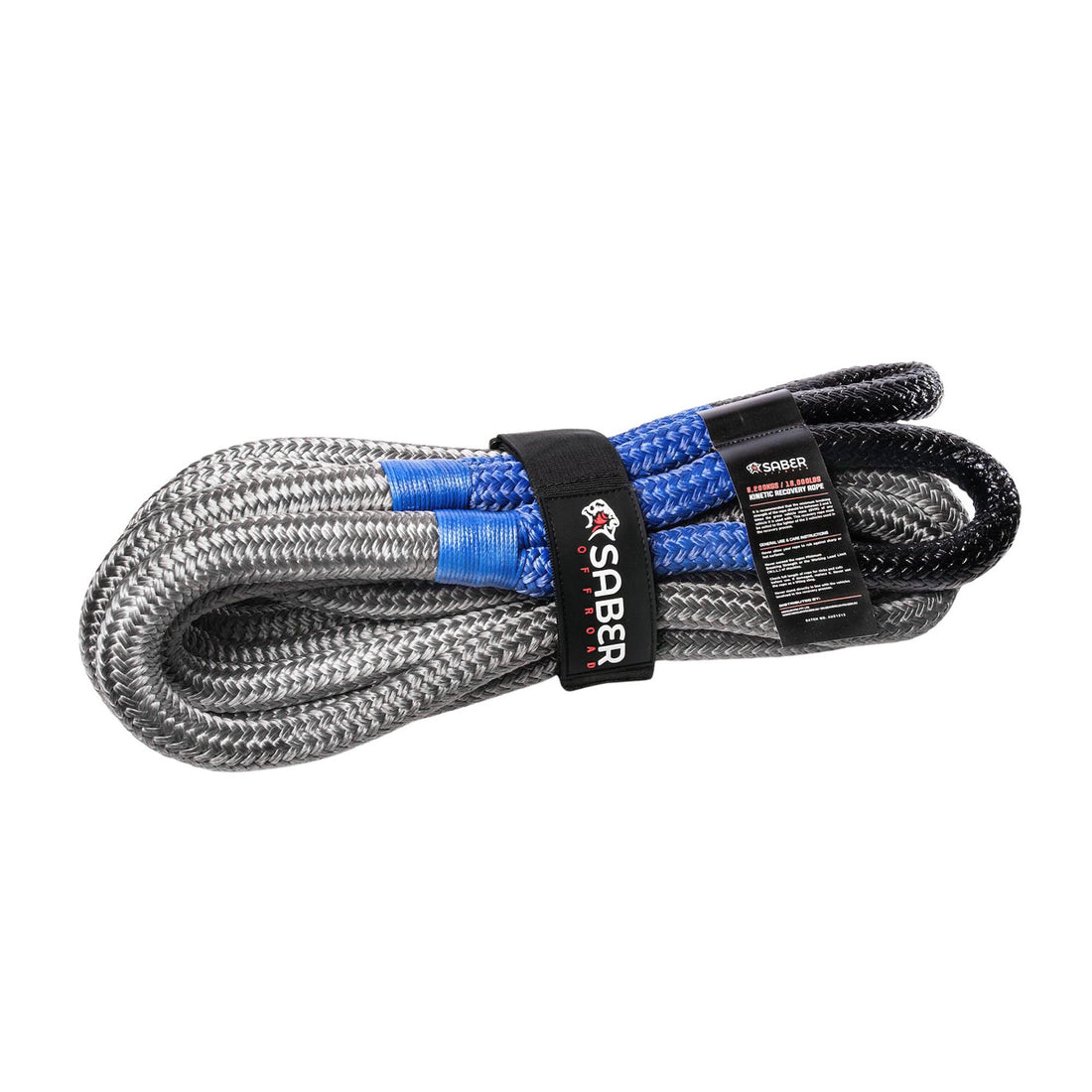 Saber 8,200kg Heavy Duty Kinetic Recovery Rope - SBR-8KRR