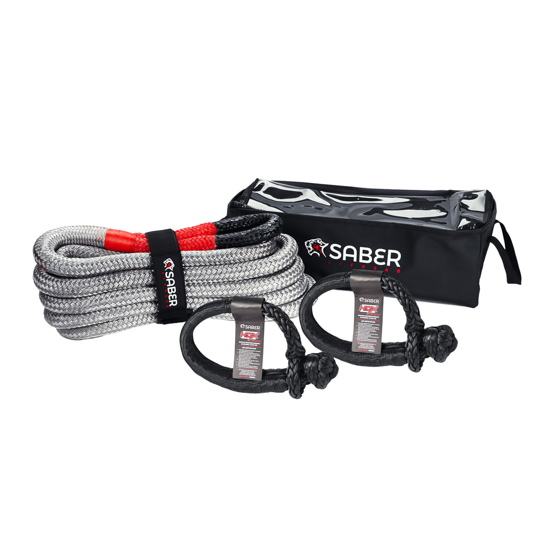 Saber 12K Heavy Duty Kinetic Recovery Kit - SBR-12KKIT2