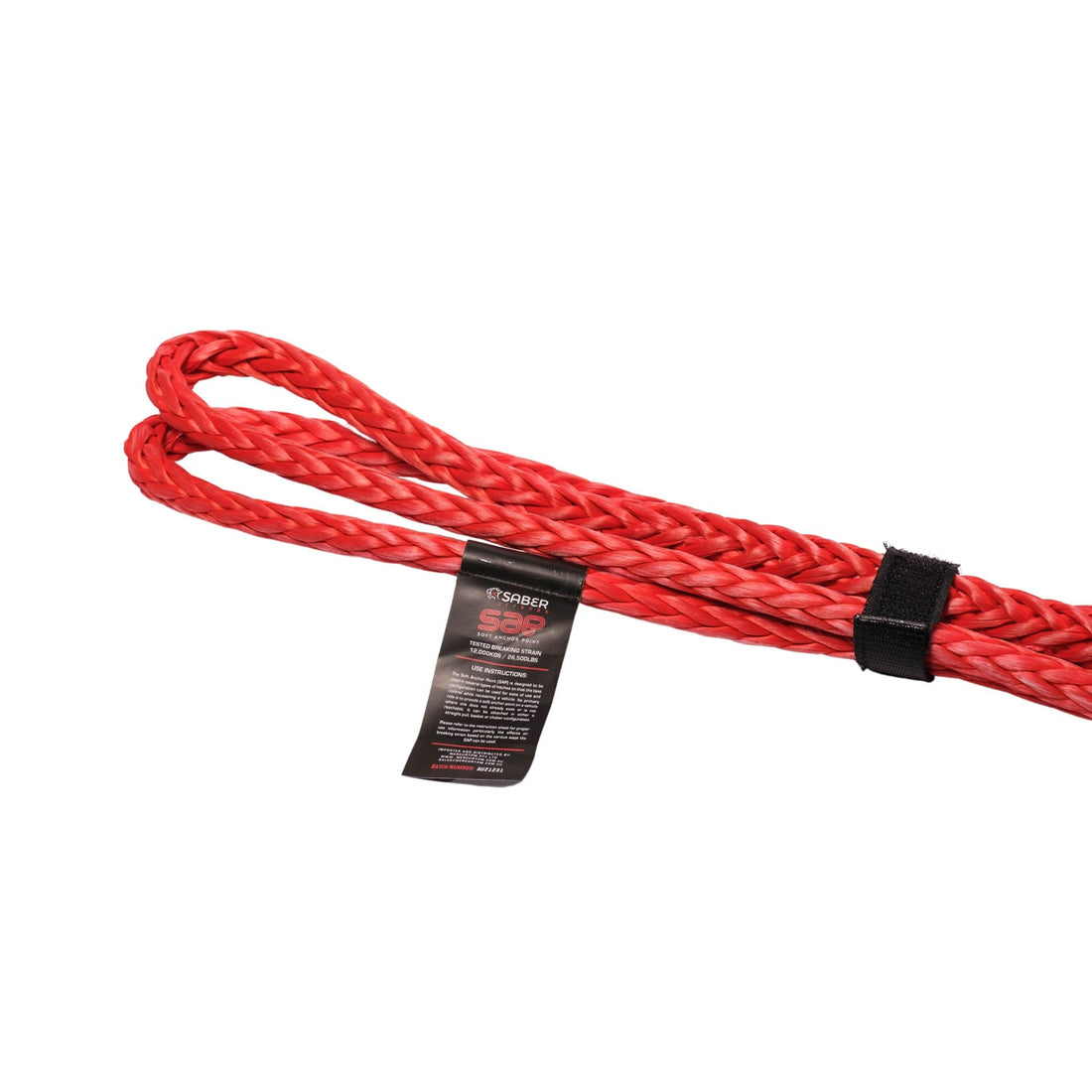Saber 12,000KG SaberPro Long Soft Anchor Point - SBR-12SAP