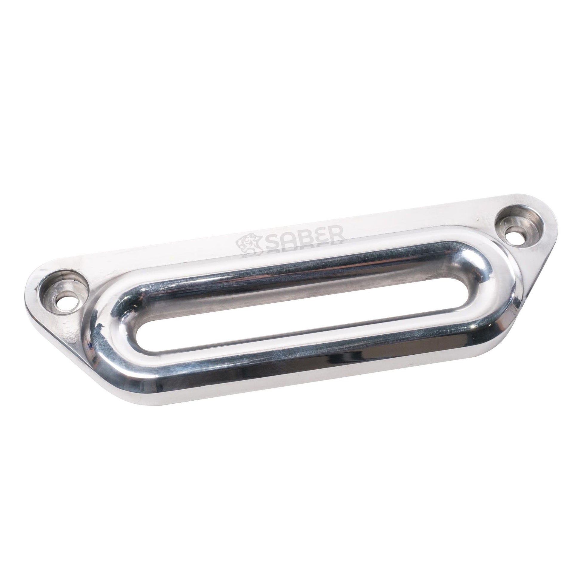 6061 Aluminium Offset Fairlead - Polished Alloy - SBR-OFL