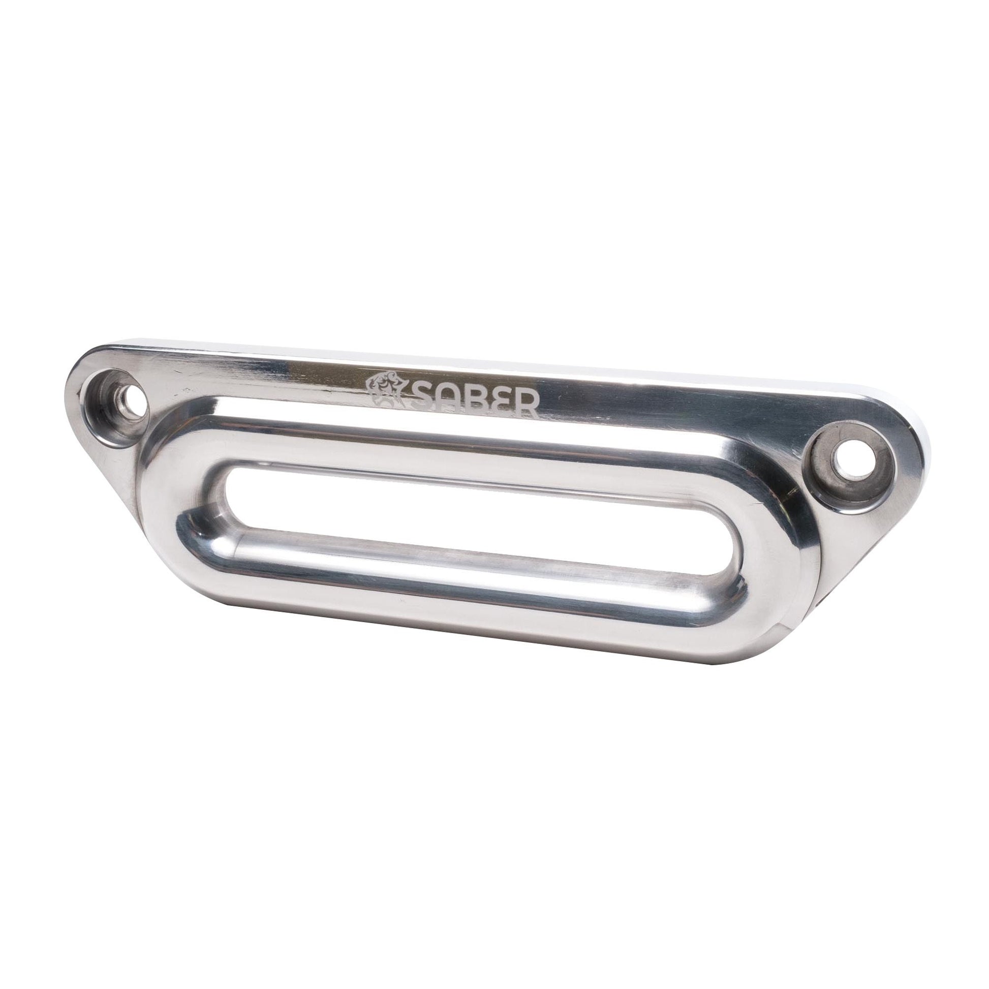 6061 Aluminium Offset Fairlead - Polished Alloy - SBR-OFL
