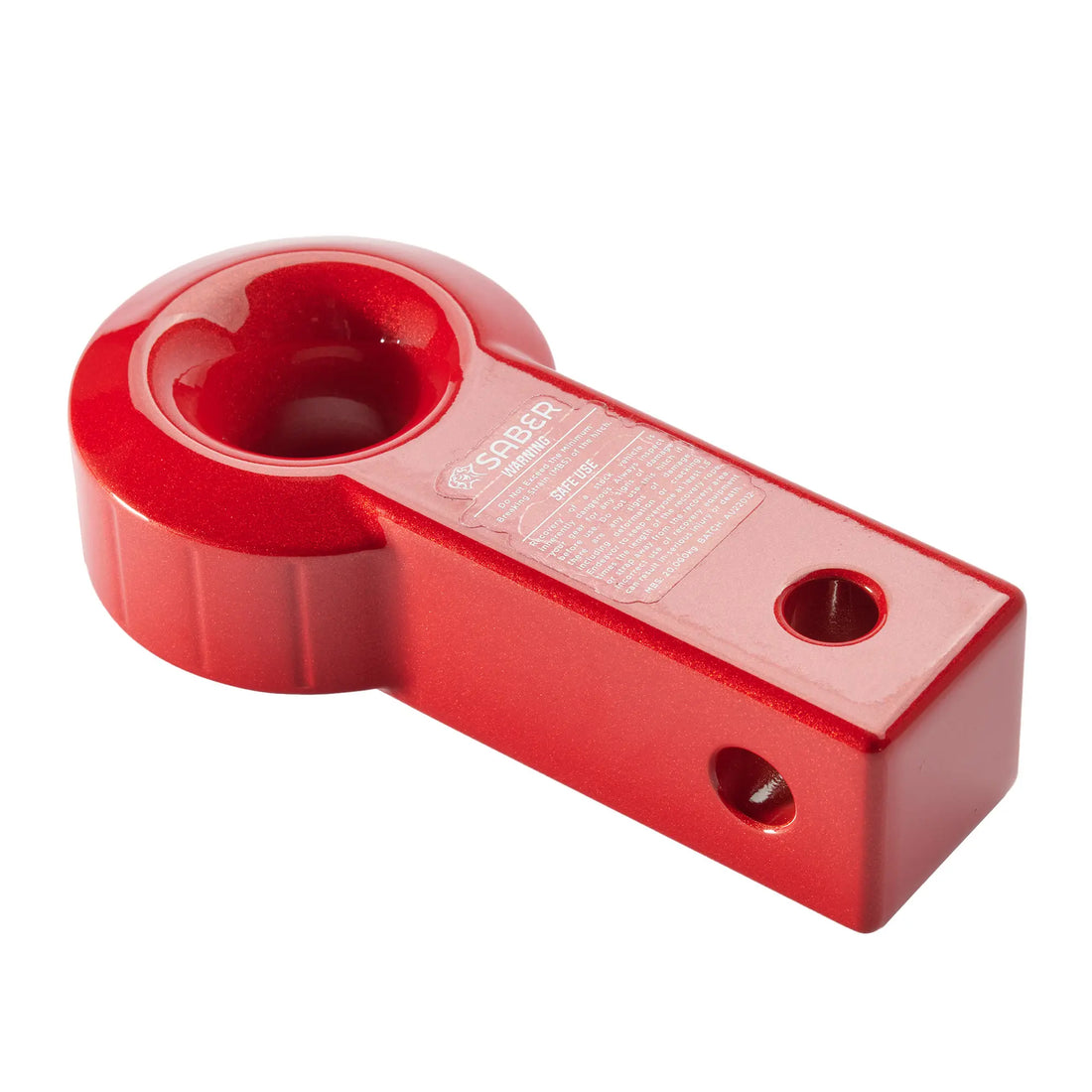 Saber 7075 Alloy Recovery Hitch – Prismatic Red - SBR-RFRH3R