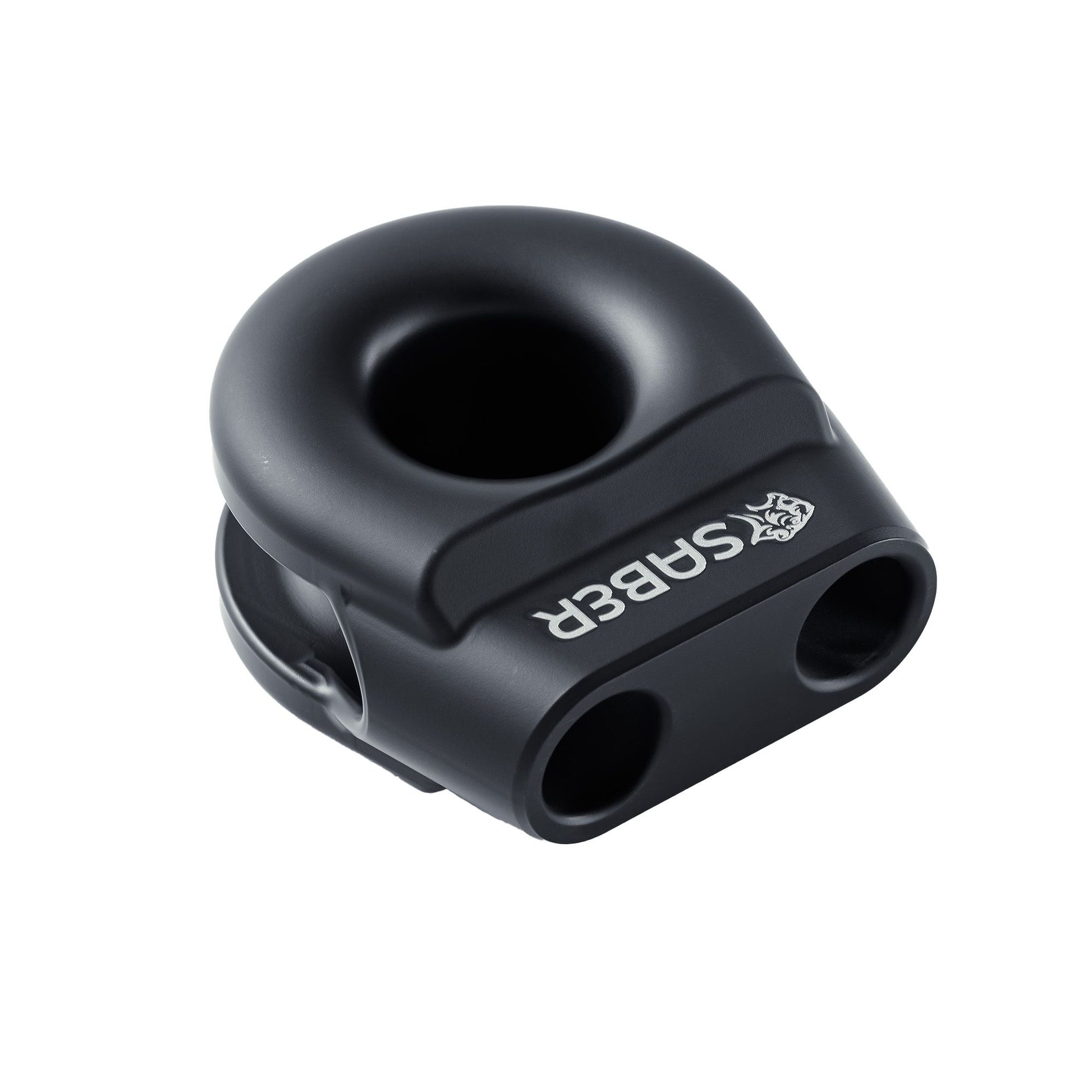 6061 Aluminium Spliced Winch Thimble UPDATED DESIGN - Cerakote Black - SBR-SWT2CBLK