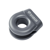 6061 Aluminium Spliced Winch Thimble UPDATED DESIGN  - Cerakote Grey - SBR-SWT2CG