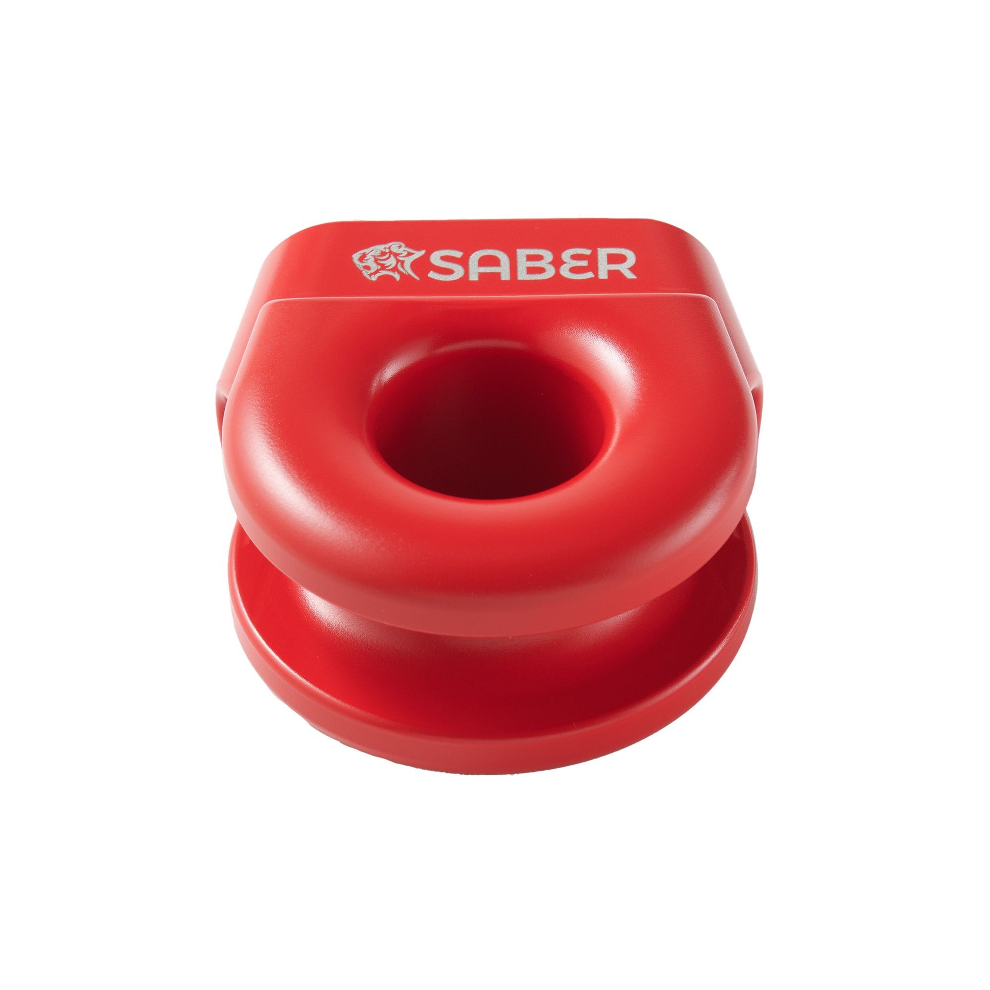 6061 Aluminium Spliced Winch Thimble UPDATED DESIGN   - Cerakote Red - SBR-SWT2CR