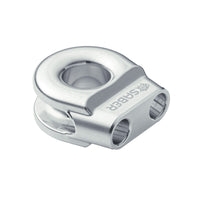 6061 Aluminium Spliced Winch Thimble UPDATED DESIGN  - Polished Alloy - SBR-SWT2