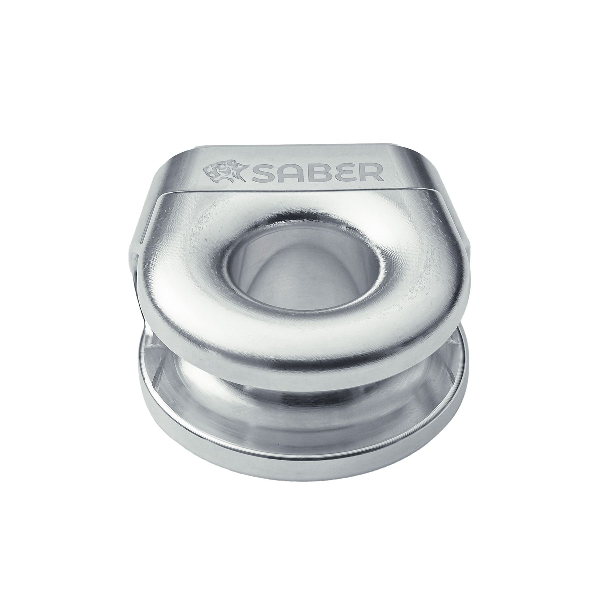 6061 Aluminium Spliced Winch Thimble UPDATED DESIGN  - Polished Alloy - SBR-SWT2