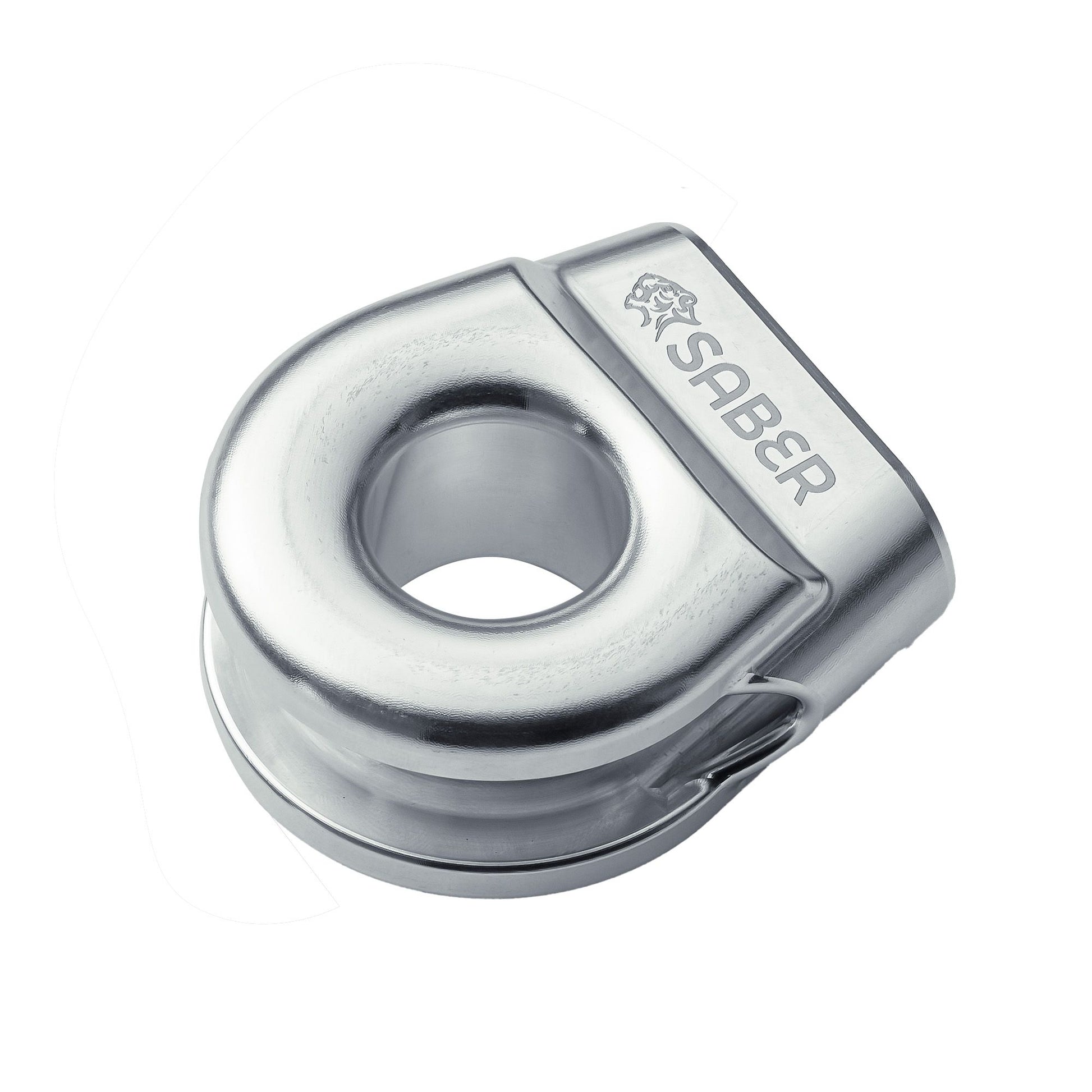 6061 Aluminium Spliced Winch Thimble UPDATED DESIGN  - Polished Alloy - SBR-SWT2