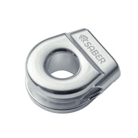 6061 Aluminium Spliced Winch Thimble UPDATED DESIGN  - Polished Alloy - SBR-SWT2