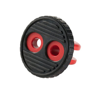 6061 Aluminium Spliced Winch Thimble - Cerakote Red - SBR-SWTPROCR