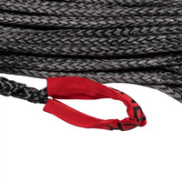 6,000KG Black SaberPro Winch Extension Rope w/Red Sheath Eyes - 20M - SBR-6WERS