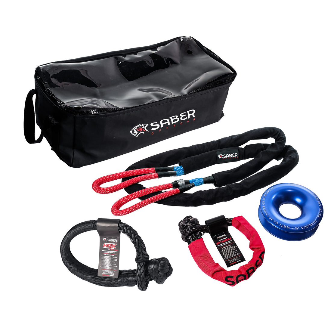 Saber Lightweight Winch Recovery Kit - SBR-WRK1