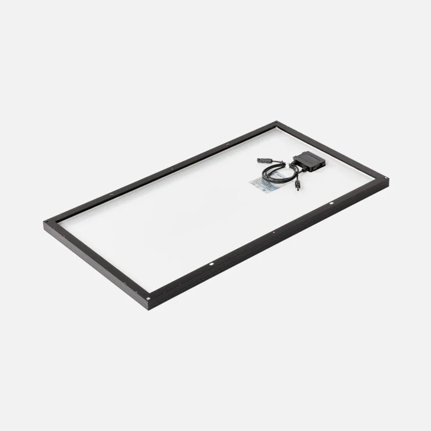 120W Fixed Solar Panel - Black Frame - SMRP1120B
