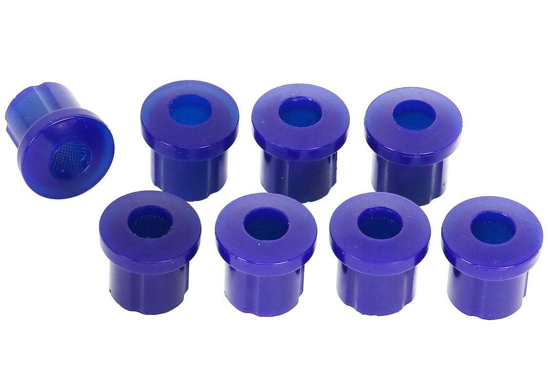 MGB/A-H Sprite Rear Leaf Spring Bushing Kit (80 duro/ShA) - SPF0014K
