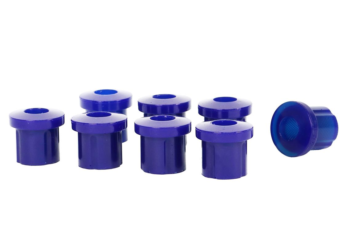 MGB/A-H Sprite Rear Leaf Spring Bushing Kit (80 duro/ShA) - SPF0014K