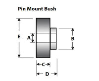 Rear Shock Absorber Mount Bar (80 duro/ShA) - SPF2163K