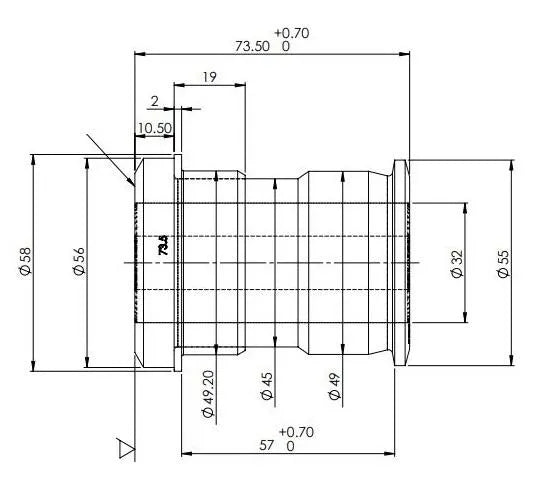 Control Arm Bush Kit (80 duro/ShA) - SPF4128K