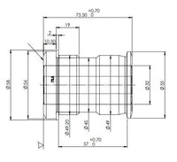Control Arm Bush Kit (80 duro/ShA) - SPF4128K