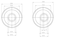 Fr Lwr Ctrl Arm Bush Kit (80 duro/ShA) - SPF4177K