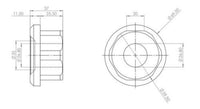 Rear Subframe - Front Bush Kit E36 (80 duro/ShA) - SPF4388K