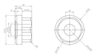 Rear Subframe - Rear Bush Kit E36 (80 duro/ShA) - SPF4389K
