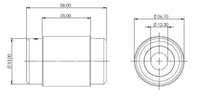 Nissan 370Z/400Z RLCA-Rear Inner Bush Kit (80 duro/ShA) - SPF4596K