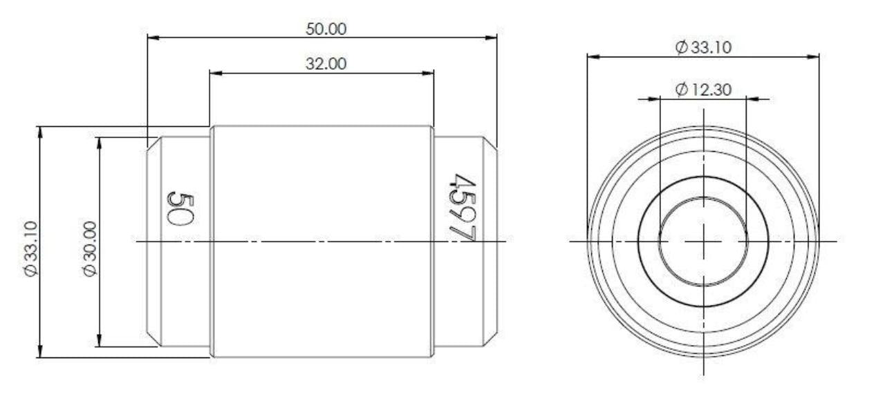 Nissan 370Z/400Z RLCA-Front Inner Bush Kit (80 duro/ShA) - SPF4597K