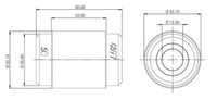 Nissan 370Z/400Z RLCA-Front Inner Bush Kit (80 duro/ShA) - SPF4597K