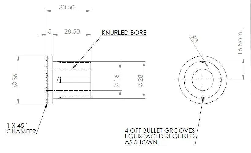 SPRING EYE RR BUSH KIT (80 duro/ShA) - SPF4632K