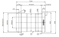 Fr Ctrl Arm Fr Bush (80 duro/ShA) - SPF4634K