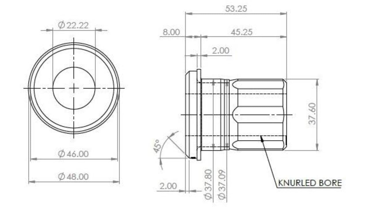 FUCA INNER BUSH KIT (80 duro/ShA) - SPF5222K