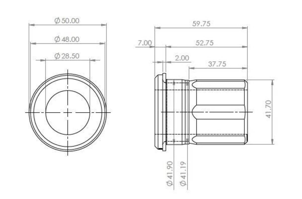 FLCA INNER FRONT BUSH KIT (80 duro/ShA) - SPF5223K