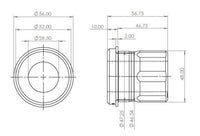 FLCA INNER REAR BUSH KIT (80 duro/ShA) - SPF5224K