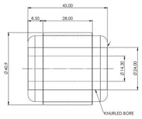 Rear Upper Control Arm Inner & Outer (80 duro/ShA) - SPF5229K