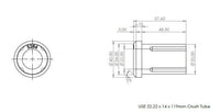 RR SHACKLE BUSH KIT (80 duro/ShA) - SPF5286K