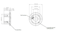 Rr Leaf Spring Bush Kit (80 duro/ShA) - SPF5288K