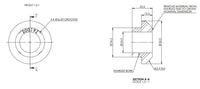 Rear Lower Control Arm Bushing (80 duro/ShA) - SPF5470K
