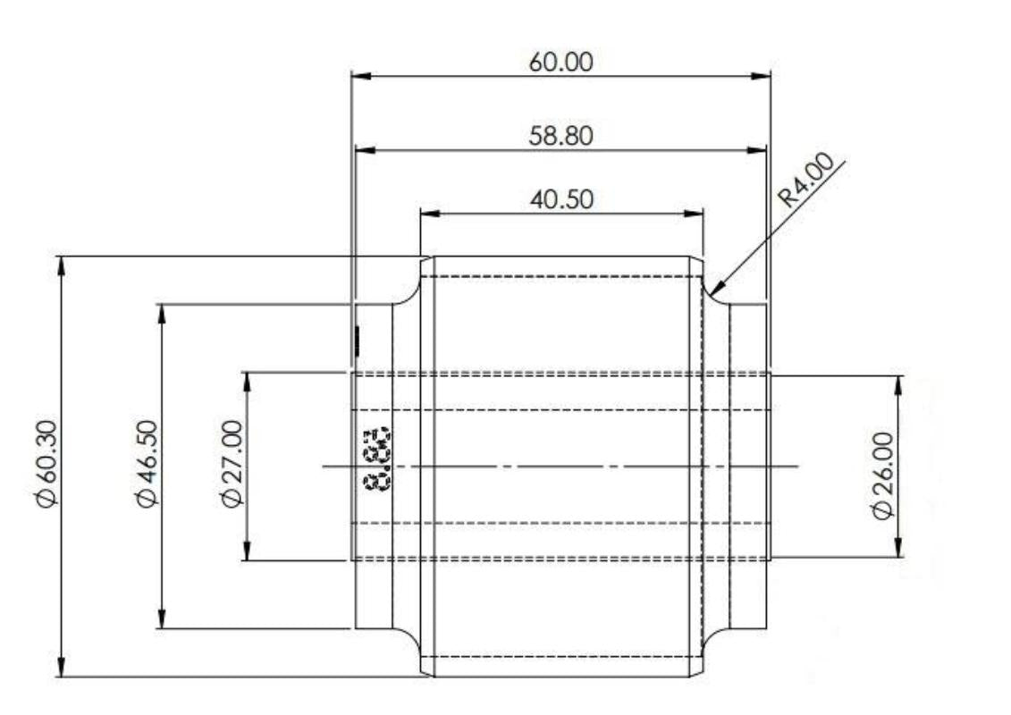 Trailing Arm to Diff Mount Bush Kit (80 duro/ShA) - SPF5513K