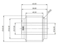 Trailing Arm to Diff Mount Bush Kit (80 duro/ShA) - SPF5513K
