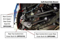 Mazda MX5 ND Rear Control Arm Lower-Rear Outer Bush Kit (80 duro/ShA) - SPF5548K