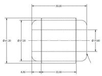 Mazda MX5 ND Rear Toe Control Arm Outer Bush Kit (80 duro/ShA) - SPF5551K