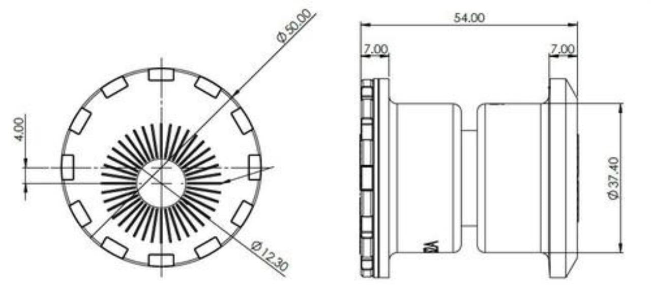 Golf Mk7/8 FLCA Fr Bush Camber Adjustable (80 duro/ShA) - SPF5552K