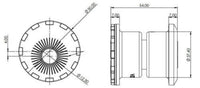 Golf Mk7/8 FLCA Fr Bush Camber Adjustable (80 duro/ShA) - SPF5552K