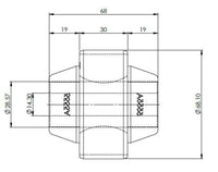 EV6 Front LCA Inner Rear Bush Kit Std (80 duro/ShA) - SPF5555K