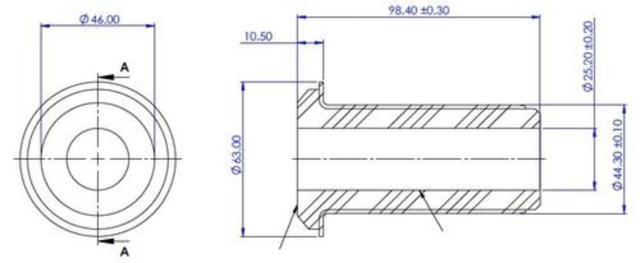 Chev Silverado 14-19 Front Lower Inner Fr Bush Kit (80 duro/ShA) - SPF5584K